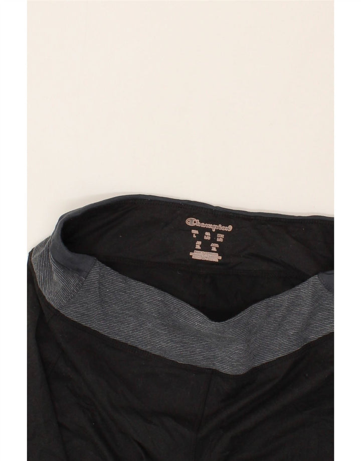 CHAMPION Womens Leggings UK 14 Large Grey Colourblock Vintage Champion and Second-Hand Champion from Messina Hembry 