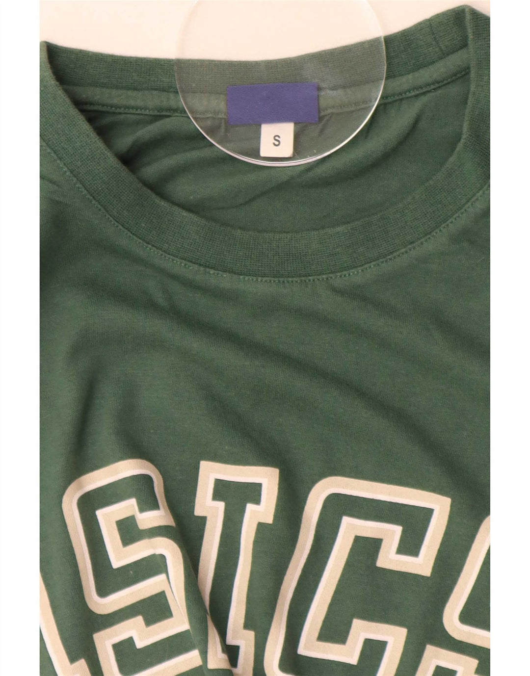 Asics Herren Grafik T-Shirt Top Small Grün