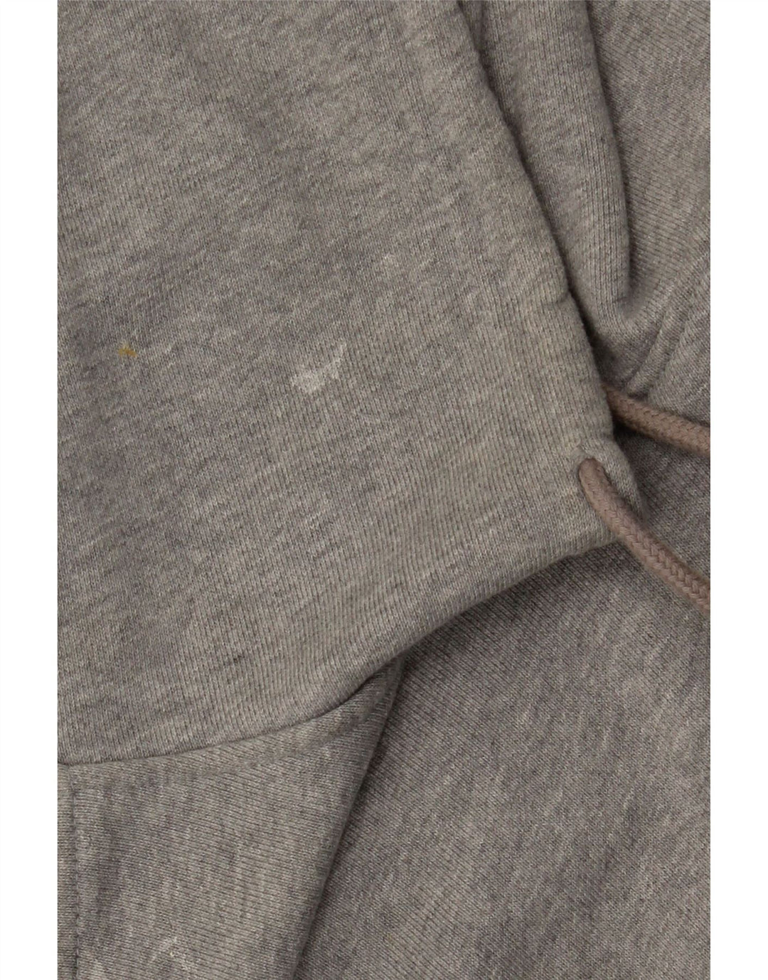 Adidas Damen Übergroßer Kapuzenpullover UK 14 Mittelgraue Baumwolle