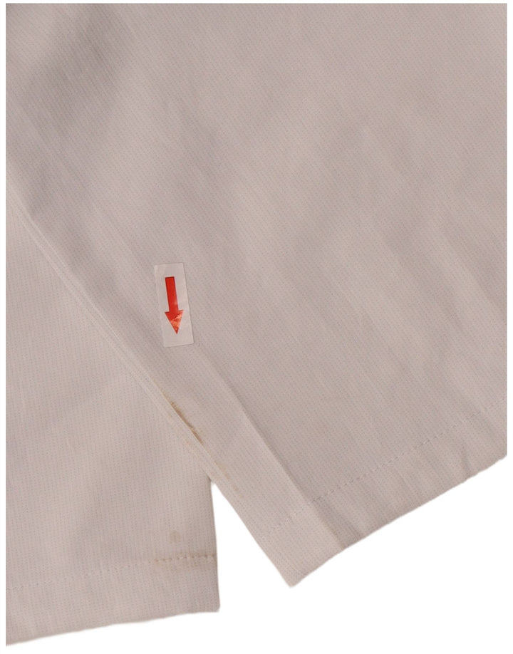 Puma Herren gerade Freizeithose W32 L32 Weiß Polyester