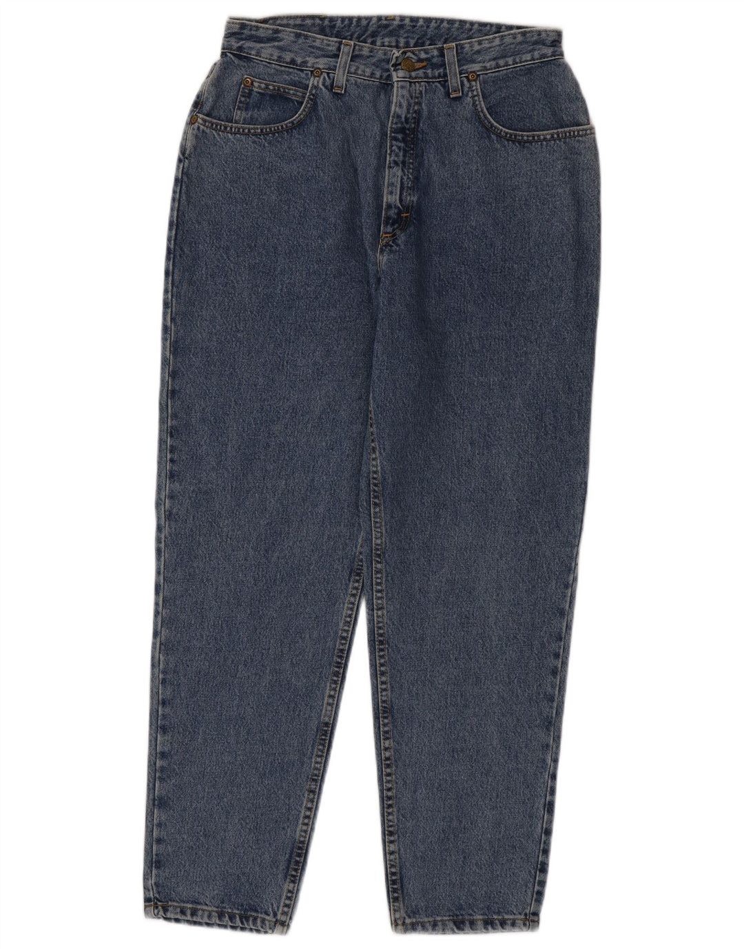 LEE Damen High Rise Tapered Jeans W34 L29 Blaue Baumwolle