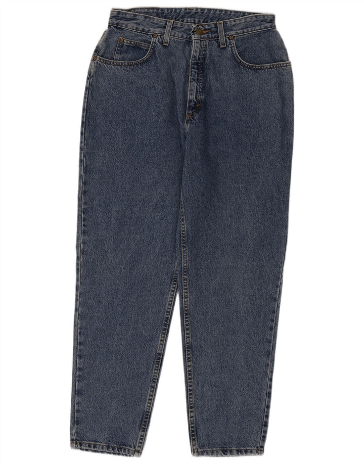 LEE Damen High Rise Tapered Jeans W34 L29 Blaue Baumwolle