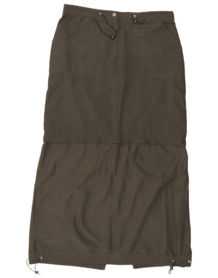 Street One Damen Midi Cargo Rock UK 16 Groß W32 Khaki Polyester