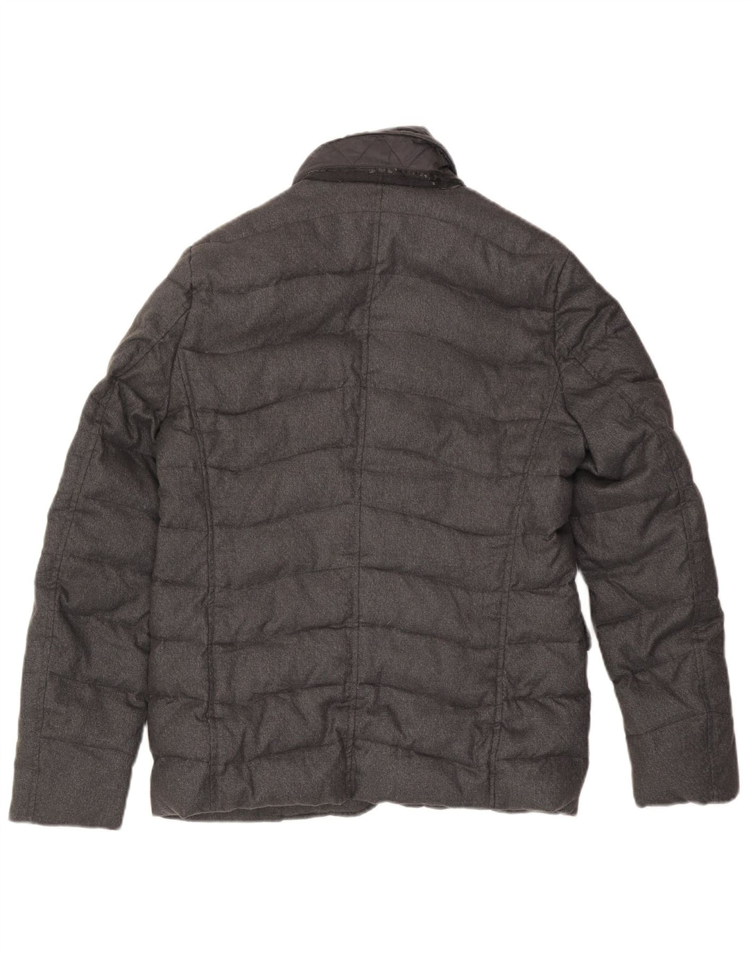 Gas Herren Wattierte Jacke UK 36 Small Grau Polyamid