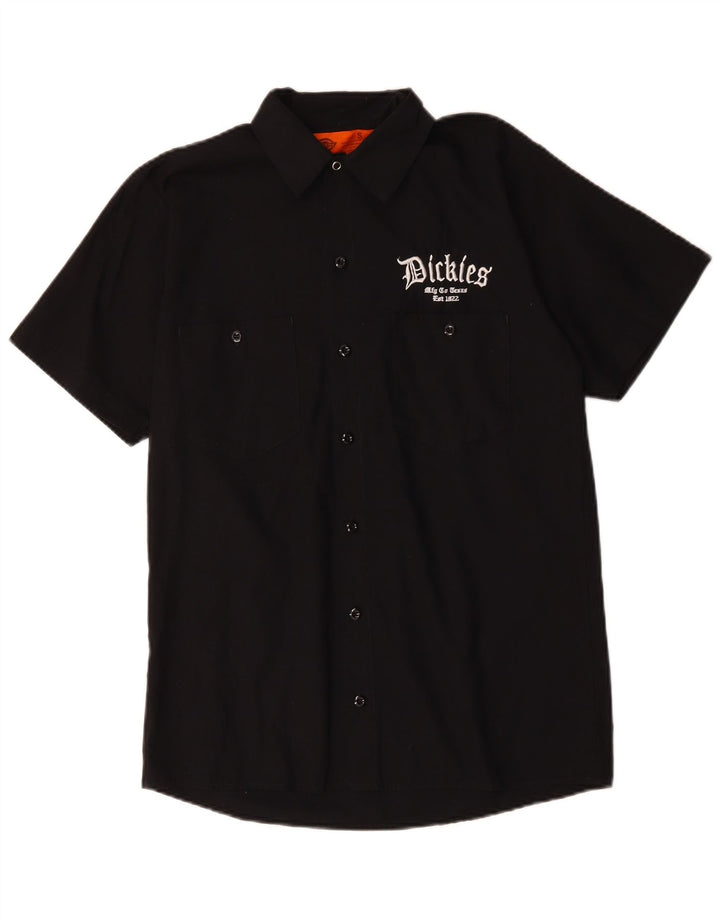DICKIES Herren-Kurzarmshirt mit Grafik, Größe S, Schwarz, Baumwolle