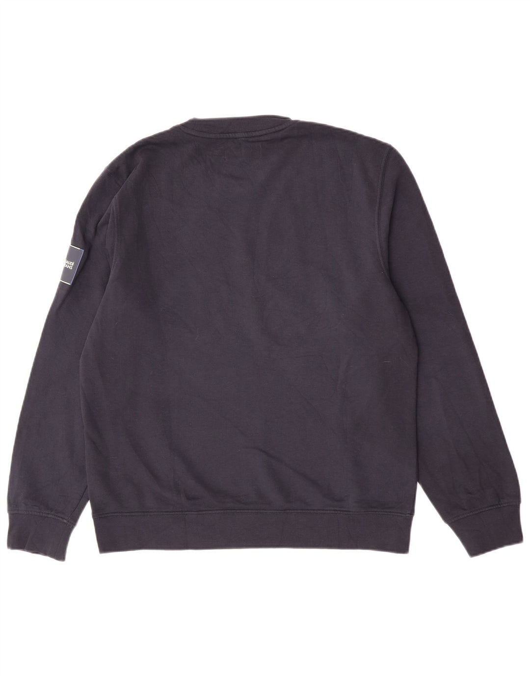 Gaudi Herren-Sweatshirt-Pullover, mittelmarineblaue Baumwolle