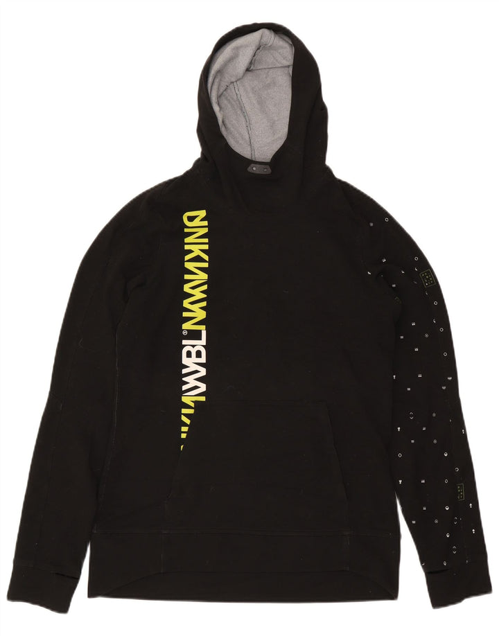 Reebok Herren Graphic Hoodie Pullover Medium Schwarz Polyester