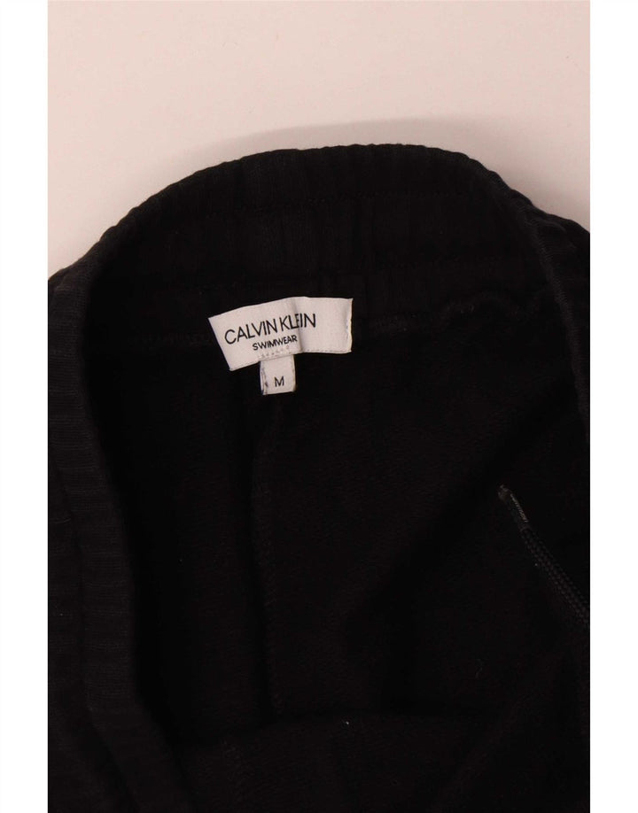 Calvin Klein Herren Badeshorts Mittelschwarze Baumwolle