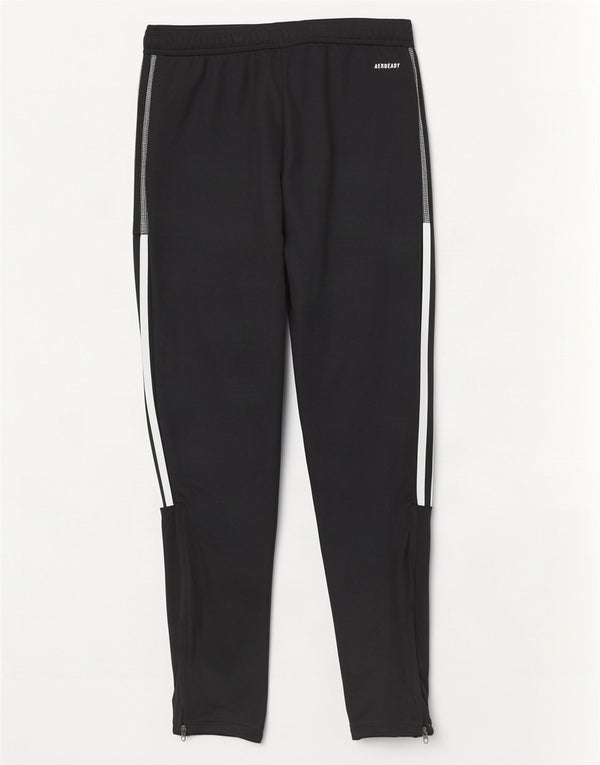 Adidas Mens Aeroready Tracksuit Trousers Medium Black Polyester