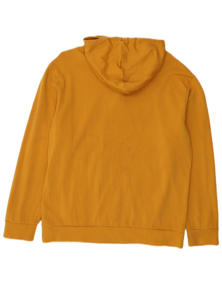 Puma Herren Kapuzenpullover mittelgelbe Baumwolle