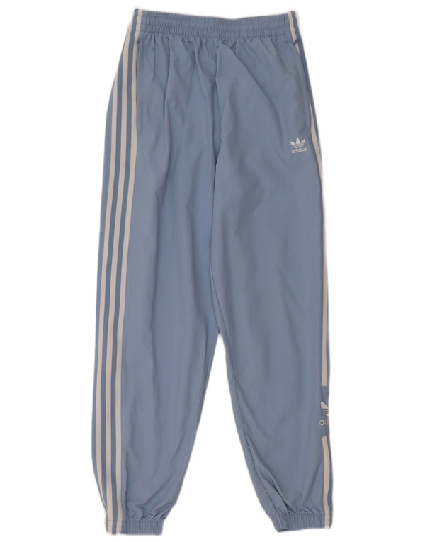 ADIDAS Herren-Trainingsanzug mit Grafik, Jogginghose, Größe S, Blau, Polyamid