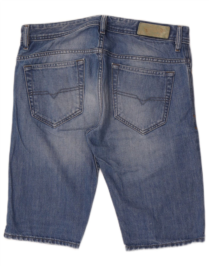 Diesel Herren Jeansshorts W29 mittelblaue Baumwolle