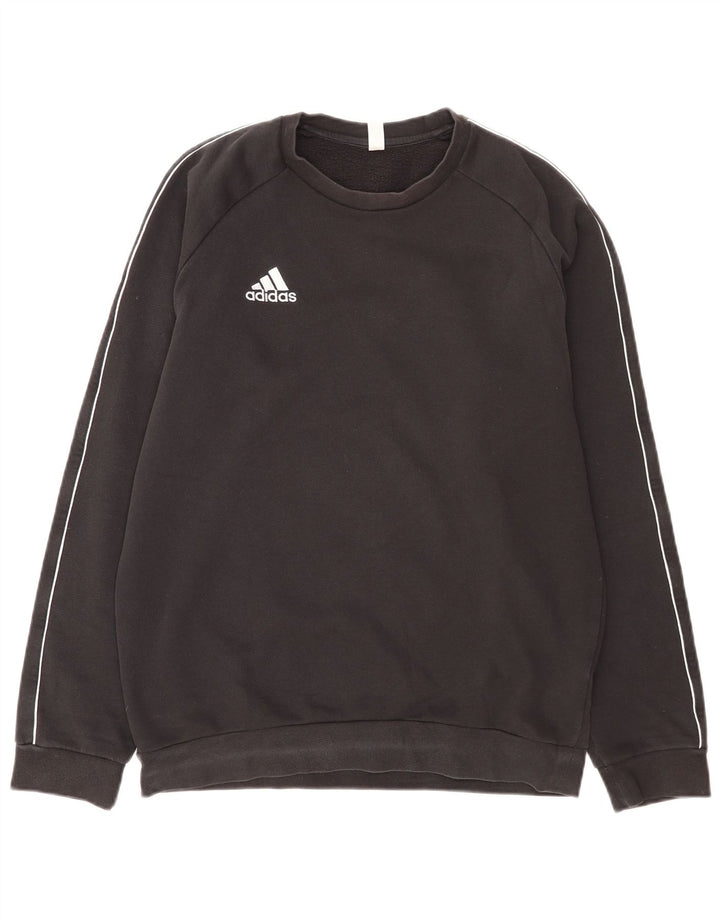 Adidas Herren Sweatshirt Pullover Medium Schwarz Baumwolle