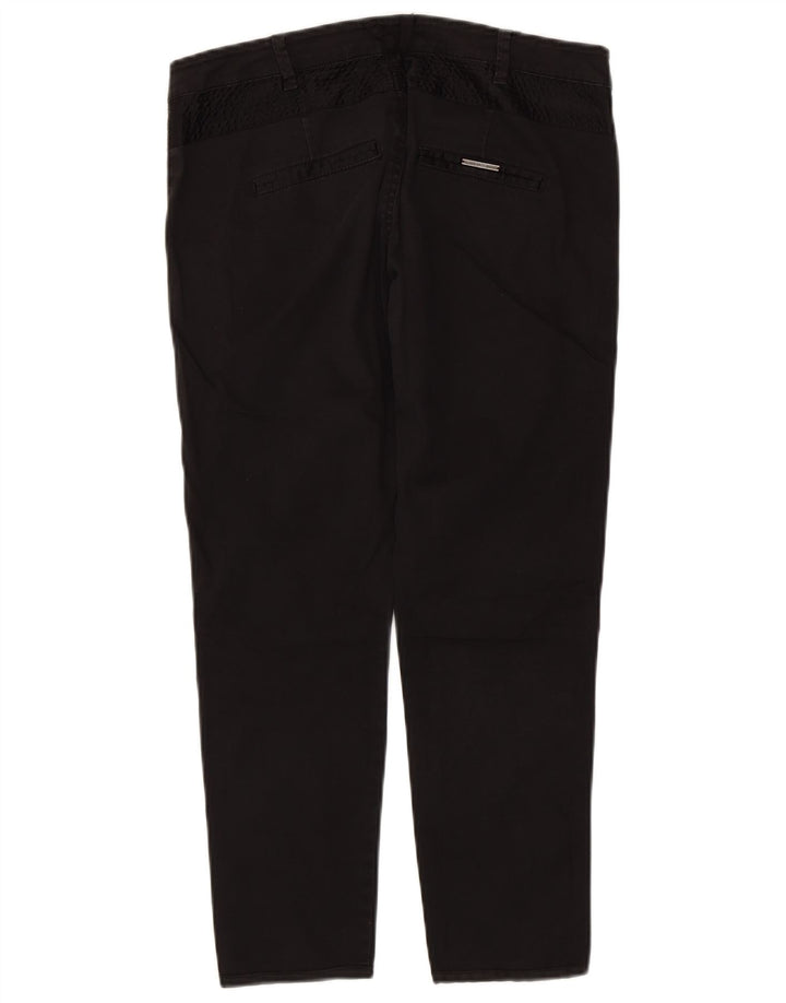 Guess Damen-Kurzhose, W30, L25, schwarze Baumwolle
