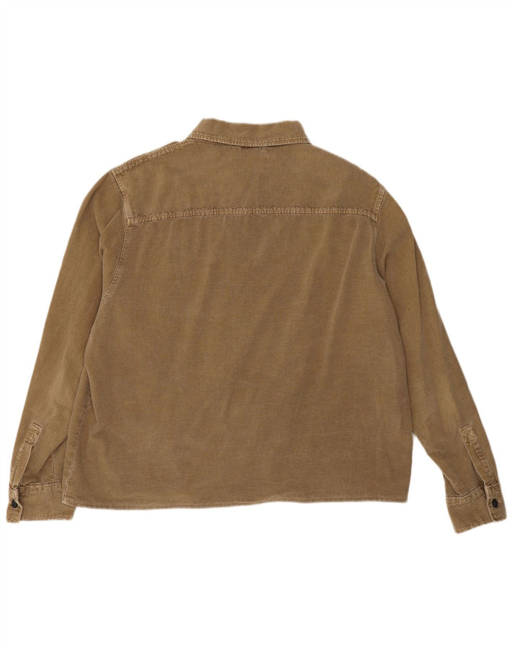 Zara Herrenhemd XL Braun