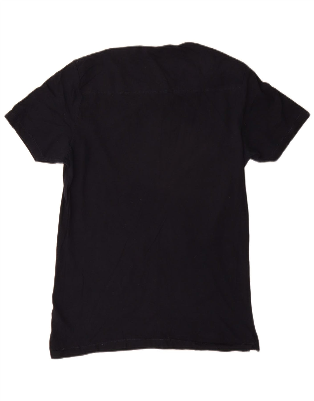 French Connection Herren-T-Shirt-Oberteil aus Baumwolle in mittlerem Marineblau