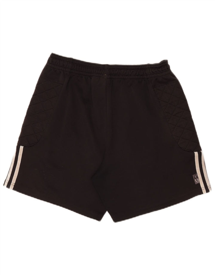 Adidas Herren Climalite Sport Shorts Mittelschwarz gestreift Polyester