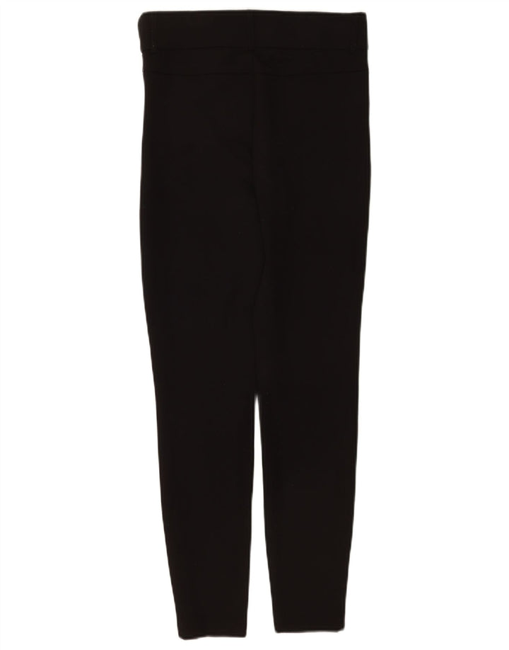 Zara Damen Leggings UK 14 Medium Schwarz