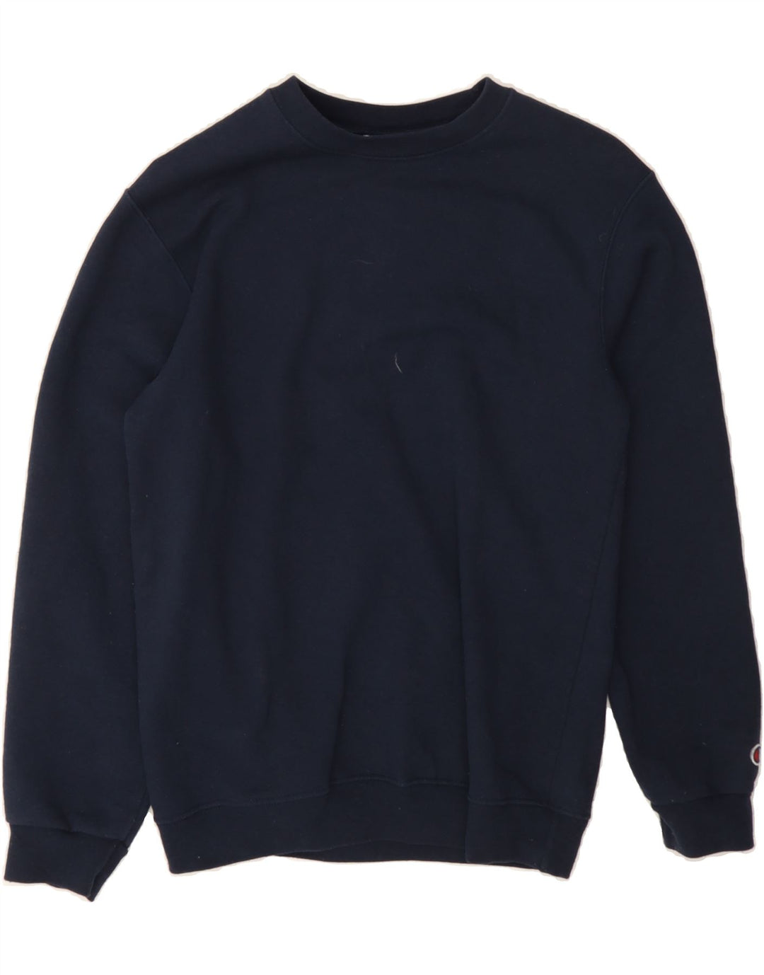CHAMPION Boys Sweatshirt Jumper 11-12 Years Large Navy Blue Cotton Vintage Champion and Second-Hand Champion from Messina Hembry 