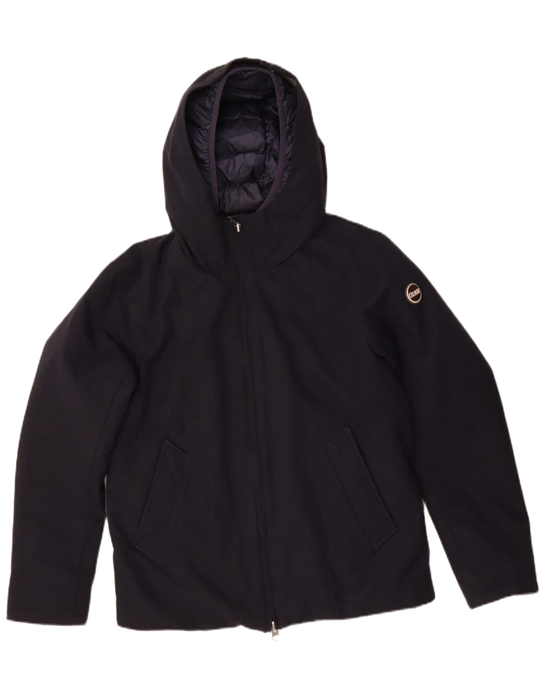 Colmar Herren-Windjacke mit Kapuze, IT 50, groß, marineblau, Polyester