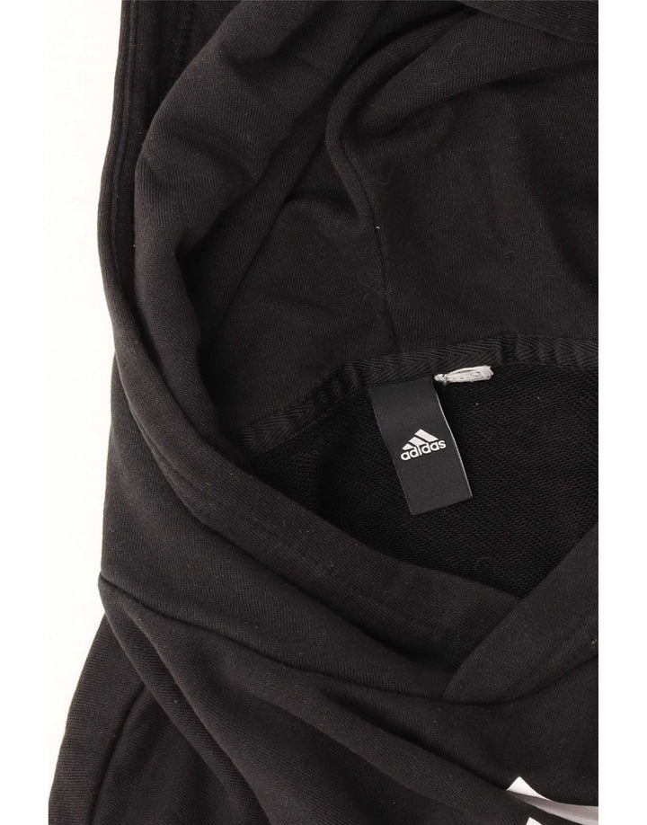 Adidas Herren Graphic Hoodie Pullover Small Schwarz