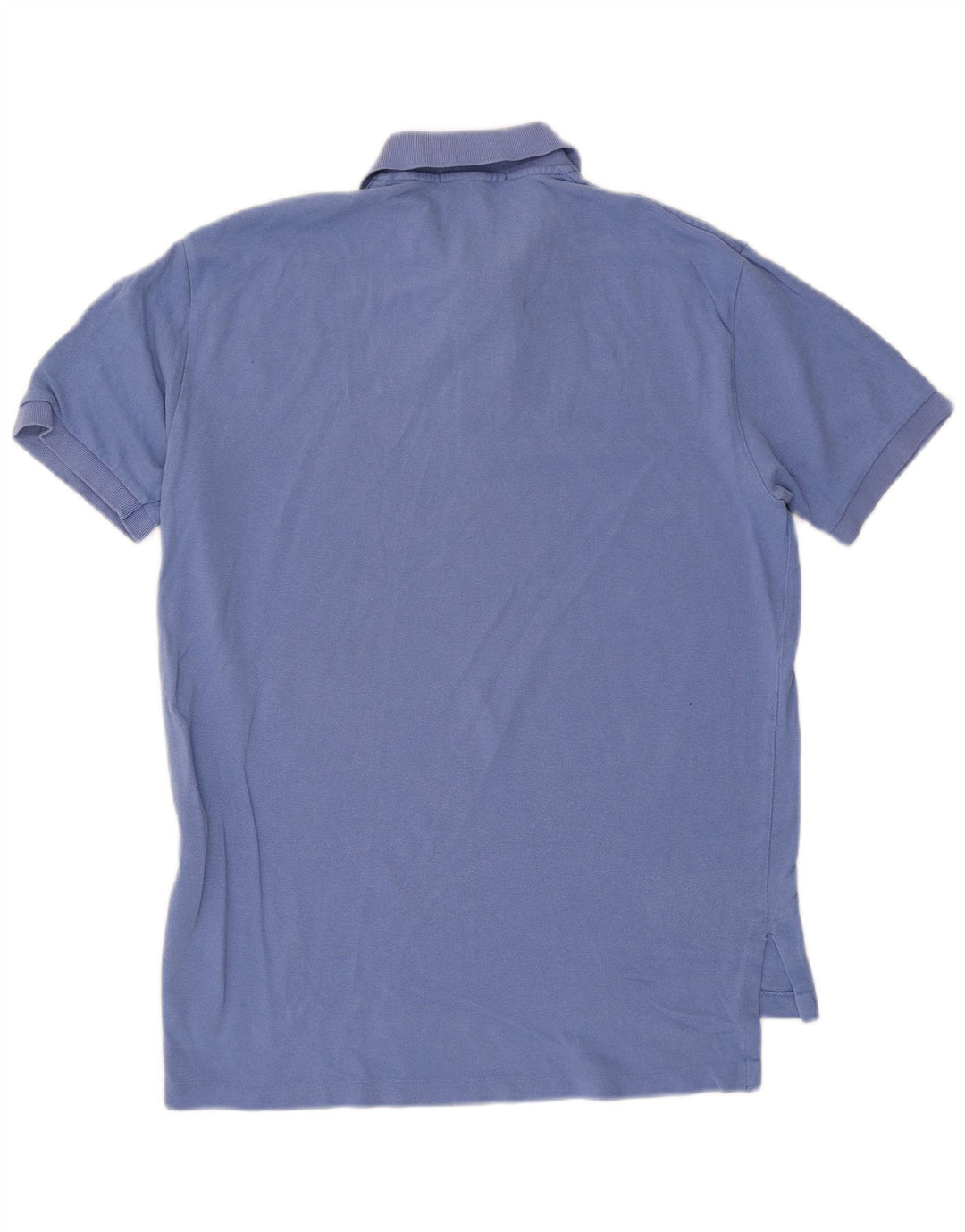 Polo Ralph Lauren Herren-Poloshirt aus mittelblauer Baumwolle