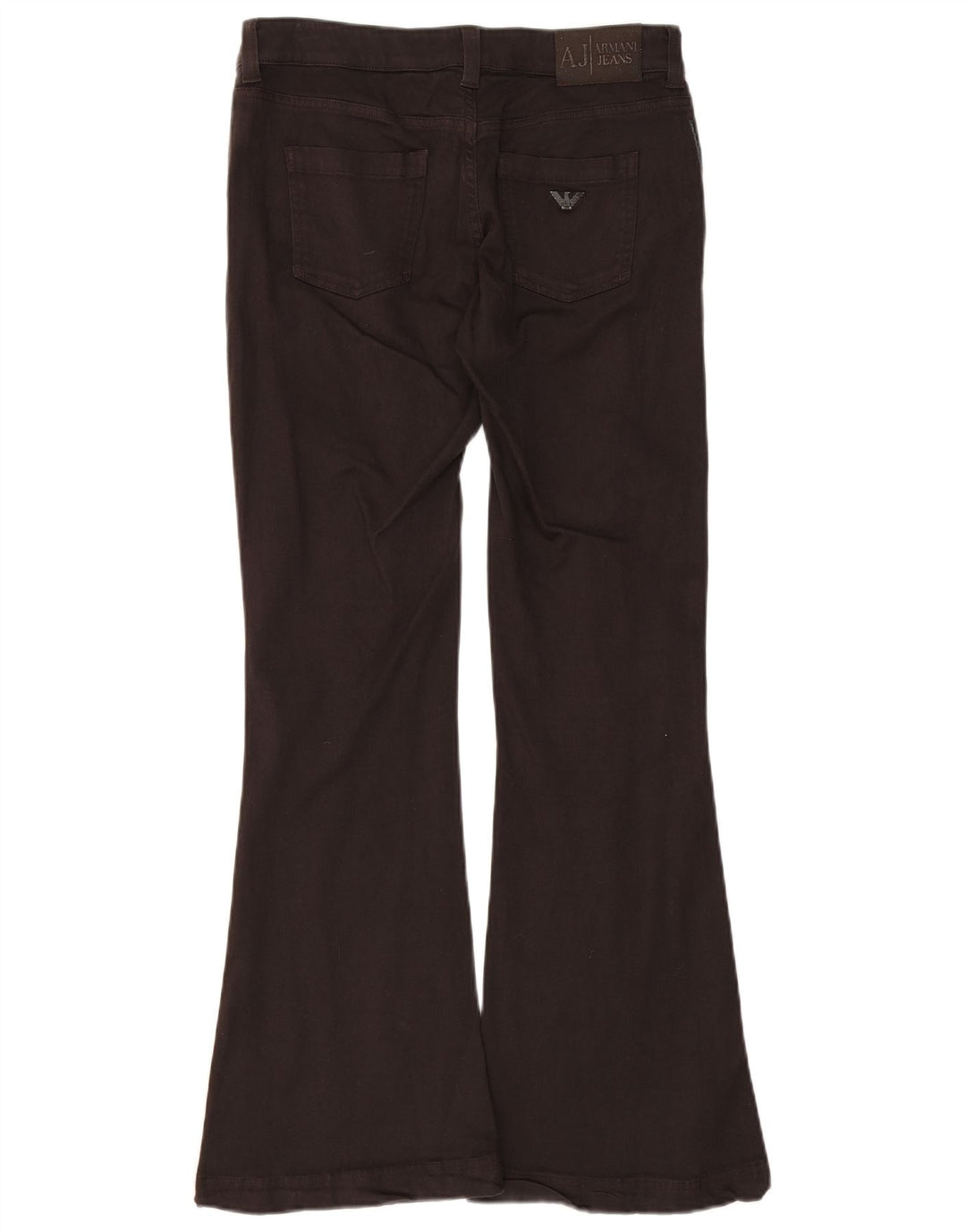 Armani Damen Schlagjeans W29 L30 Braun Modal