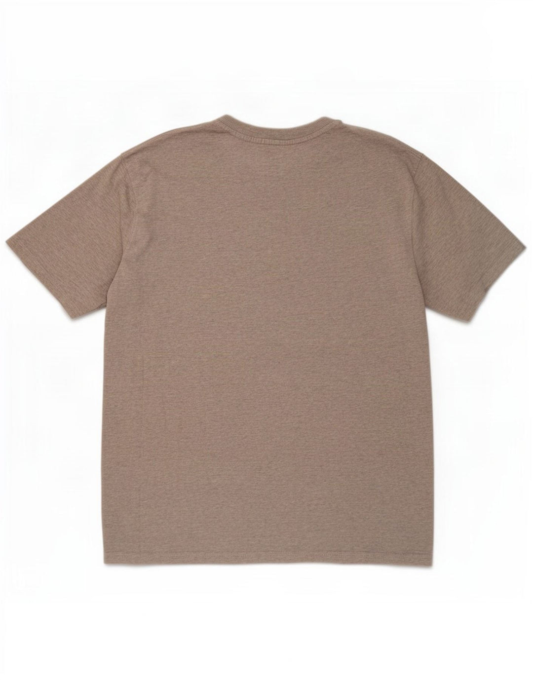 Fila Herren T-Shirt-Oberteil aus mittelgrau gesprenkelter Baumwolle