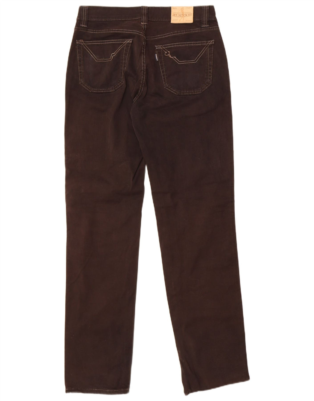 Jeckerson Herren Straight Jeans W31 L33 Schwarze Baumwolle
