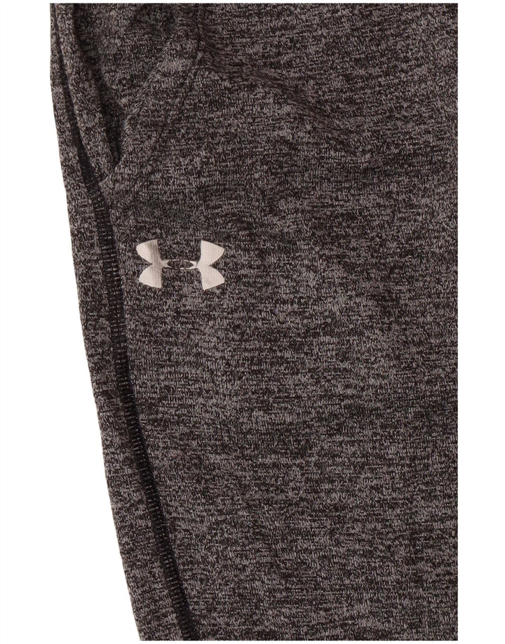 UNDER ARMOUR Damen Trainingshose Jogger UK 14 Mittelgrau gefleckt