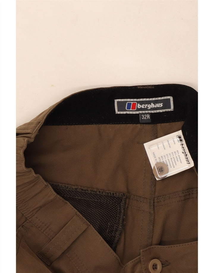 Berghaus Damen Gerade Cargohose W32 L30 Braunes Polyester