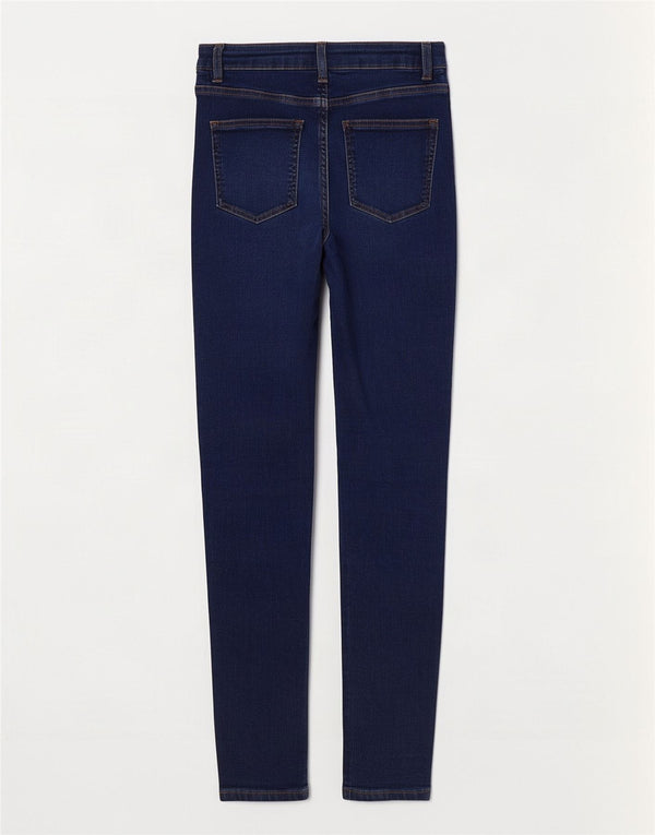 Ted Baker Damen High Rise Skinny Jeans W26 L26 Blaue Baumwolle