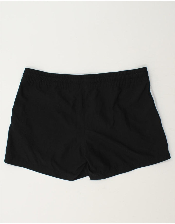 NIKE Womens Sport Shorts UK 16/18 Large  Black Polyester Vintage Nike and Second-Hand Nike from Messina Hembry 