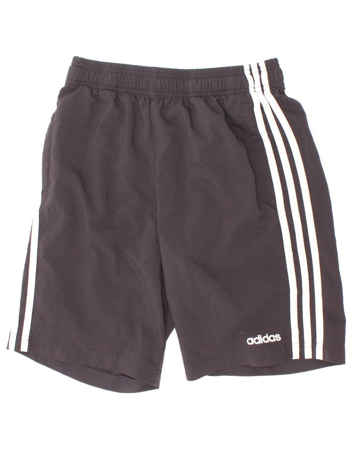 Adidas Sportshorts für Jungen, 13–14 Jahre, schwarzes Polyester