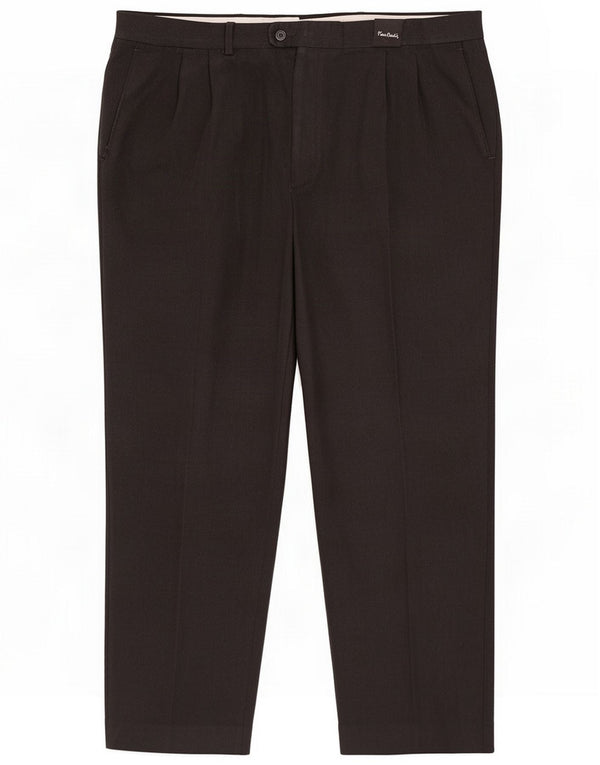 Pierre Cardin Mens Pegged Suit Hose IT 54 2XL W42 L31 Grau