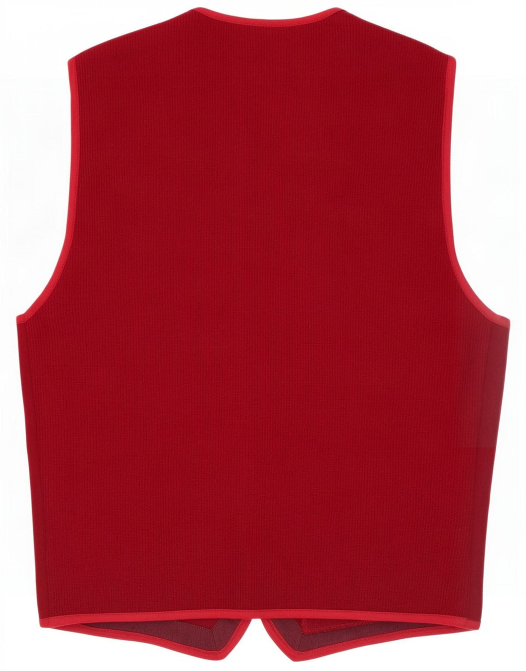 Vintage Herren Weste Medium Burgund