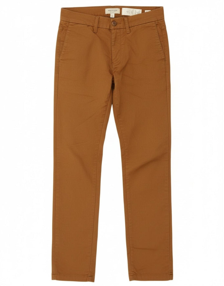 Carhartt Herren Sid Slim Chinohose W29 L32 Beige Baumwolle