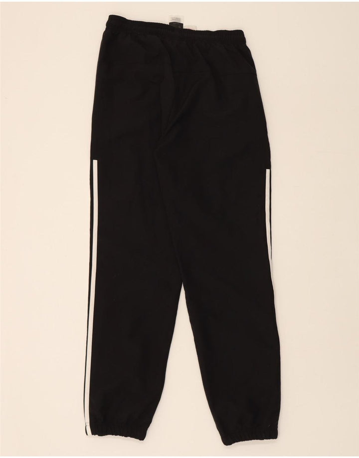 ADIDAS Boys Tracksuit Trousers Joggers 13-14 Years  Black Polyester Vintage Adidas and Second-Hand Adidas from Messina Hembry 