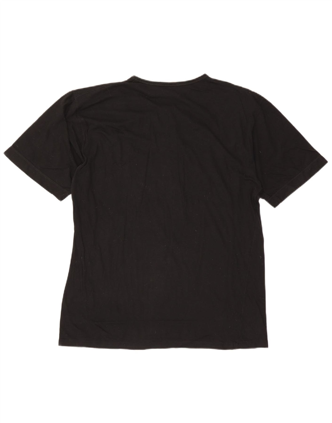 Fila Damen T-Shirt Top UK 14 Large Schwarz