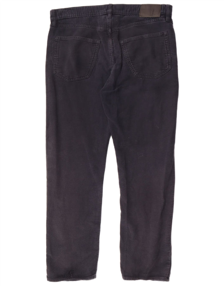 Marks & Spencer Herren-Freizeithose, normal, W36, L29, Marineblau, Baumwolle