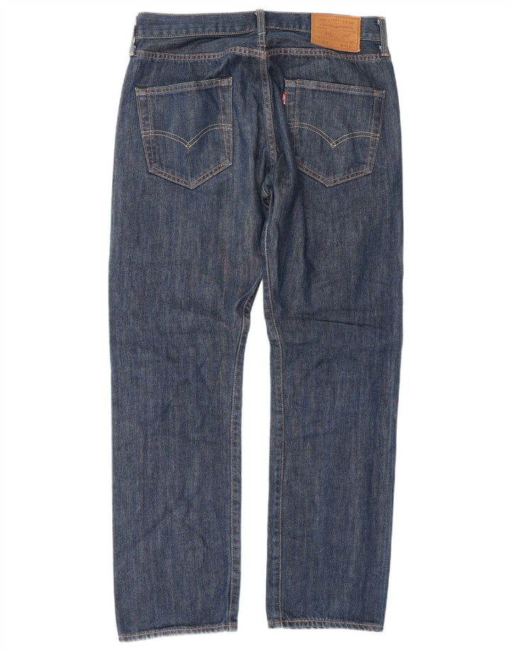 Levi's Herren 501 Straight Jeans W31 L30 Blaue Baumwolle