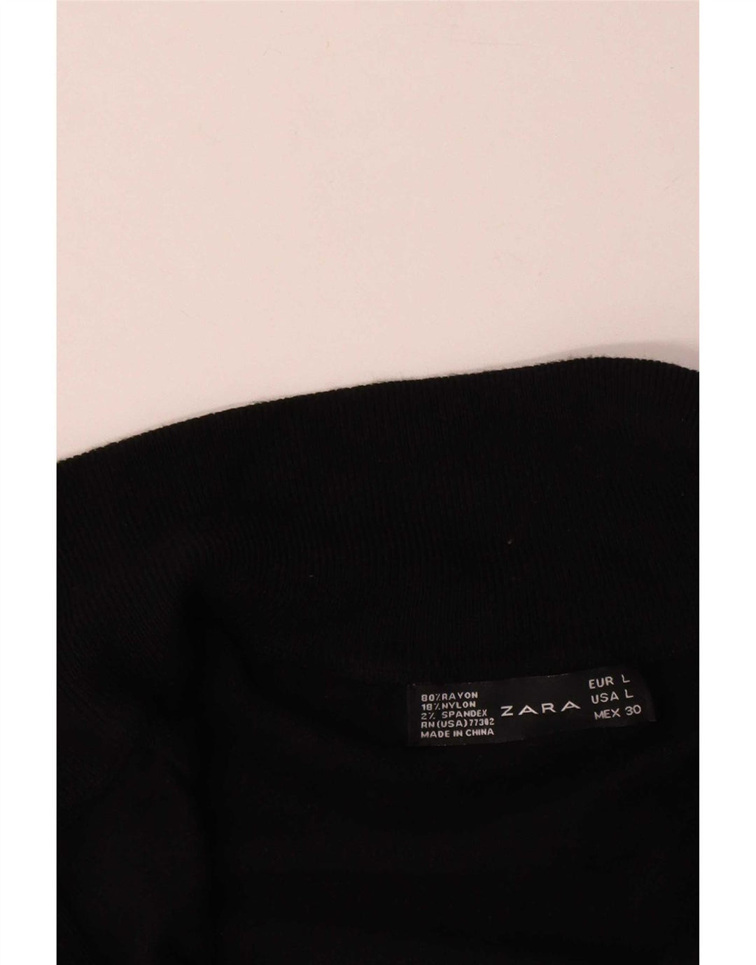 Zara Damen-Cardigan-Pullover UK 14 Large Schwarz Rayon