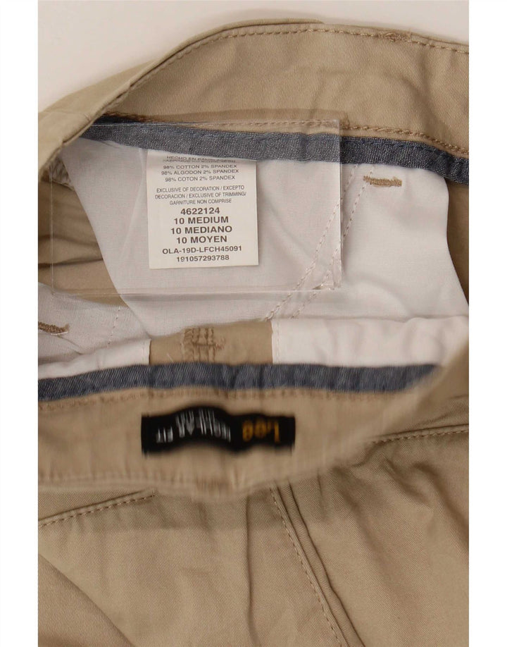 Lee Damen Mid Rise Regular Fit Windjacke US 10 Large W30 Beige