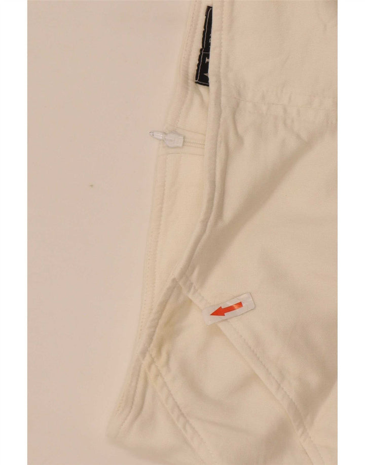 Armani Damen Bleistiftrock IT 44 Medium W30 Weiße Baumwolle