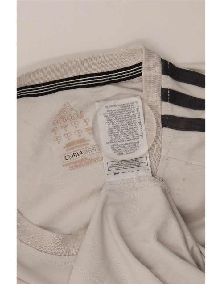 Adidas Herren Clima 365 T-Shirt Top Small Weiß Baumwolle