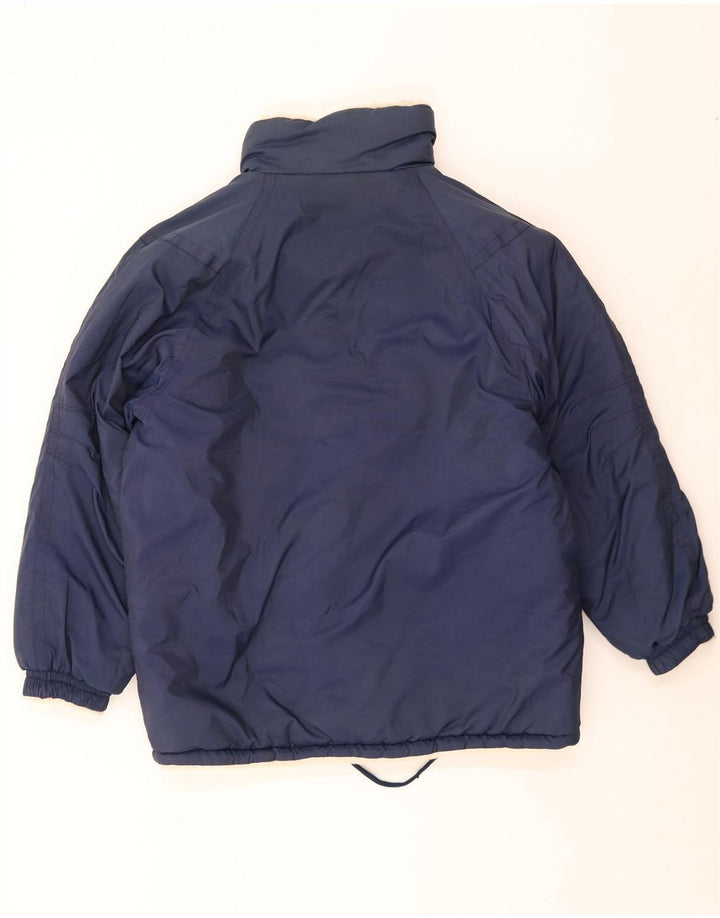 MC Kee's Damen Übergroße wendbare wattierte Jacke IT 42 Mittelweiß