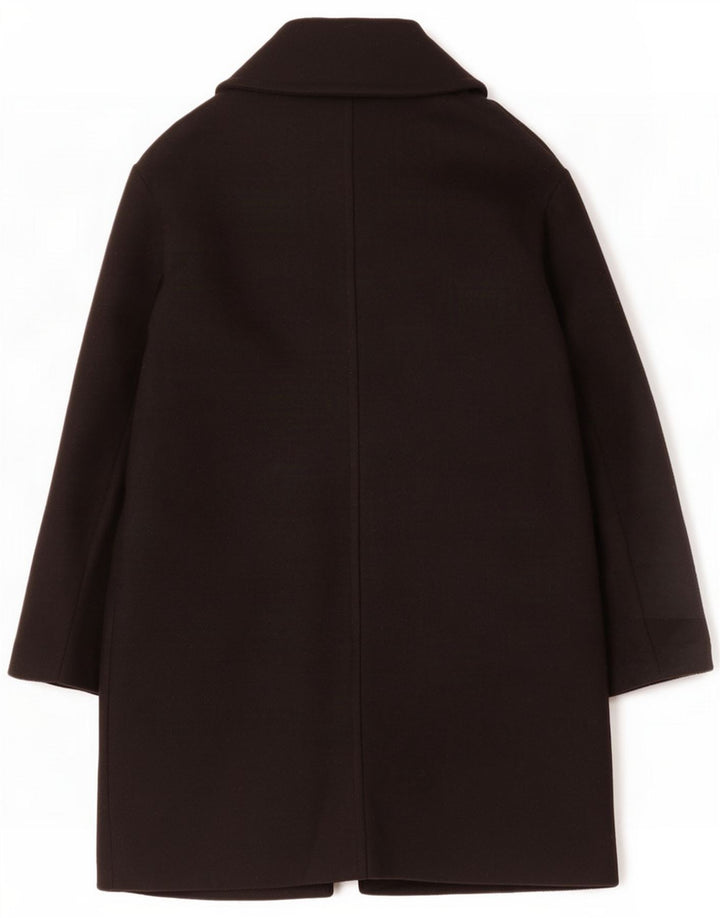 Marks & Spencer Damen Übergroßer Mantel UK 10 Small Schwarz Polyester