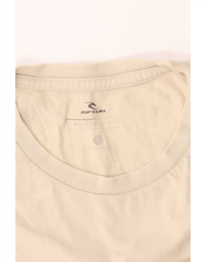 Rip Curl Herren T-Shirt Top Large Beige