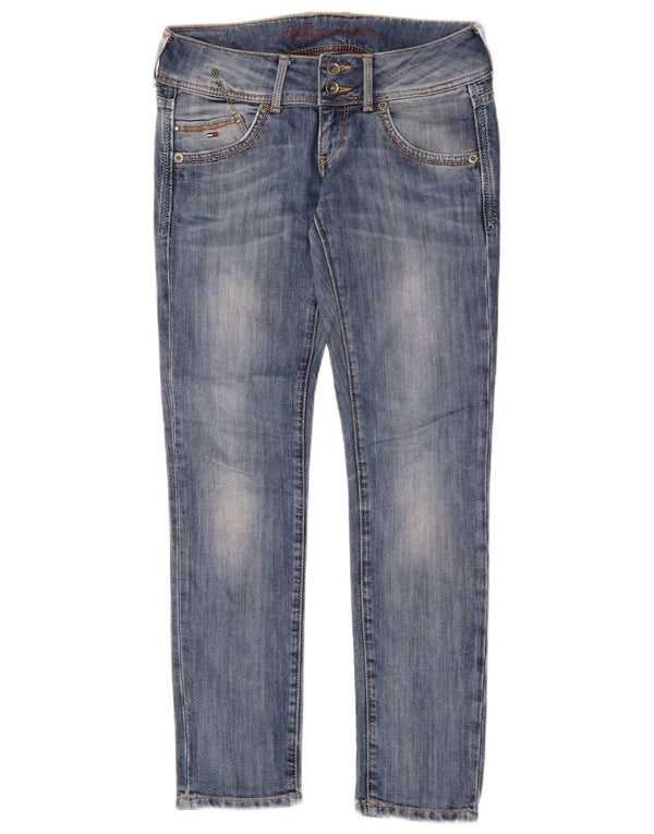 TOMMY HILFIGER Damen Slim Jeans W29 L30 Blaue Baumwolle