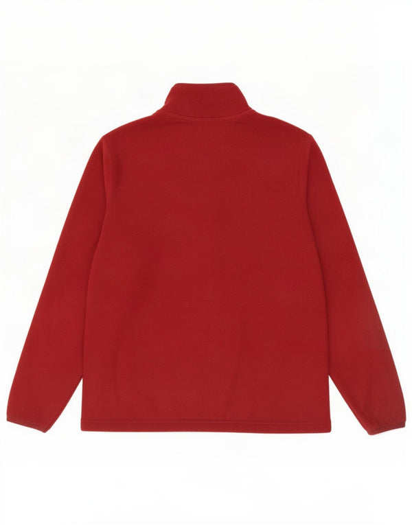 Marks & Spencer Damen Fleecejacke UK 16 Large Kastanienbraun Polyester